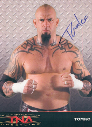 Tyson Tomko signed 8x10 Photo