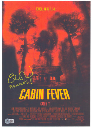 Eli Roth (Cabin Fever) signed 11x17 Photo (w/ Beckett)