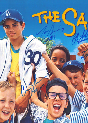 The Sandlot Cast multi-signed 11x17 Photo (w/ JSA)