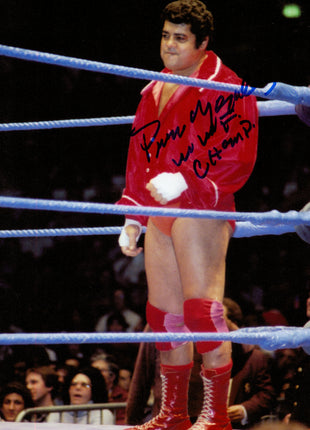 Pedro Morales signed 8x10 Photo