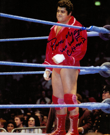 Pedro Morales signed 8x10 Photo