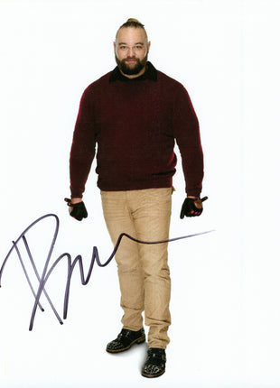 Bray Wyatt signed 8x10 Photo