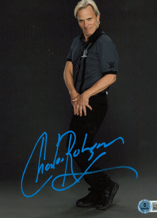 Charles Robinson signed 8x10 Photo (w/ Beckett)