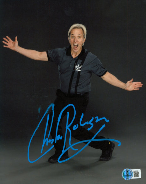 Charles Robinson signed 8x10 Photo (w/ Beckett)