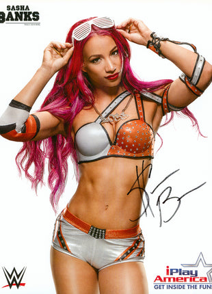 Sasha Banks signed 8x10 Photo