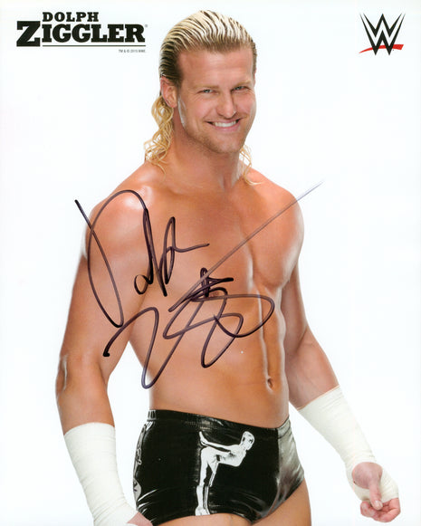 Dolph Ziggler signed 8x10 Photo