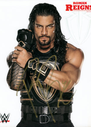Roman Reigns signed 8x10 Photo