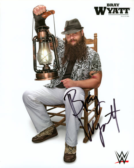 Bray Wyatt signed 8x10 Photo
