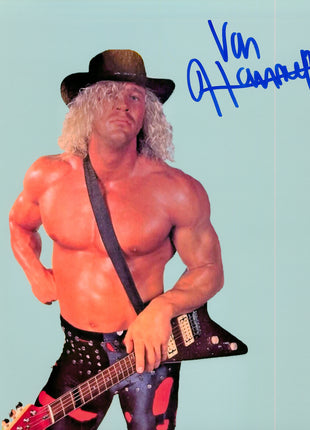 Van Hammer signed 8x10 Photo