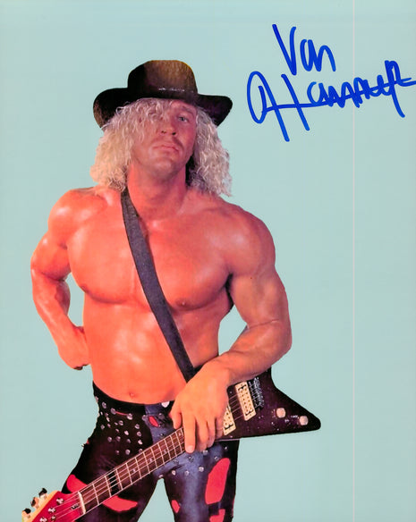 Van Hammer signed 8x10 Photo