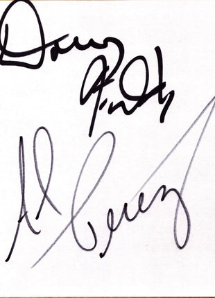 Dory Funk & Al Perez dual signed Japanese Shikishi Board