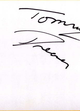 Tommy Dreamer signed Japanese Shikishi Board