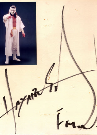 Hayabusa signed Japanese Shikishi Board