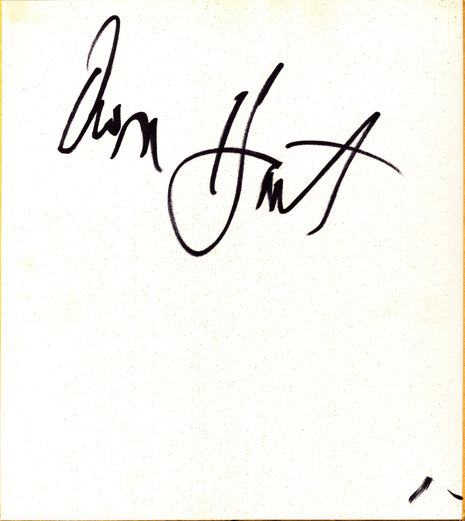 Owen Hart signed Japanese Shikishi Board