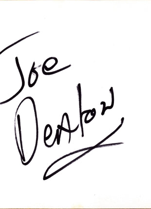 Joe Deaton signed Japanese Shikishi Board