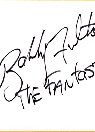 Tommy Rodgers & Bobby Fulton dual signed Japanese Shikishi Board (2 boards)