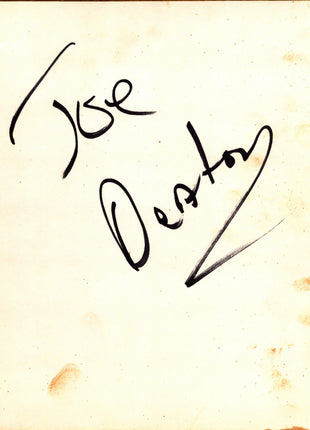 Joe Deaton signed Japanese Shikishi Board