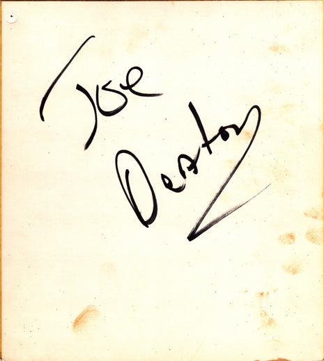 Joe Deaton signed Japanese Shikishi Board