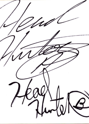 Headhunters dual signed Japanese Shikishi Board