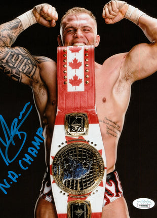 Myles Borne signed 8x10 Photo (w/ JSA)