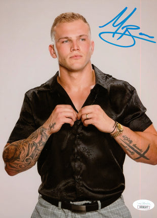 Myles Borne signed 8x10 Photo (w/ JSA)