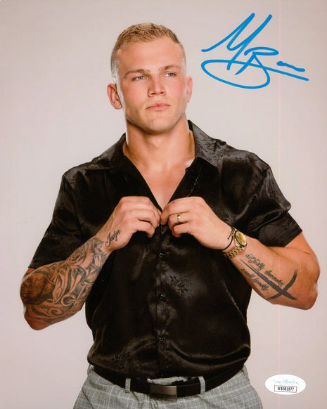 Myles Borne signed 8x10 Photo (w/ JSA)