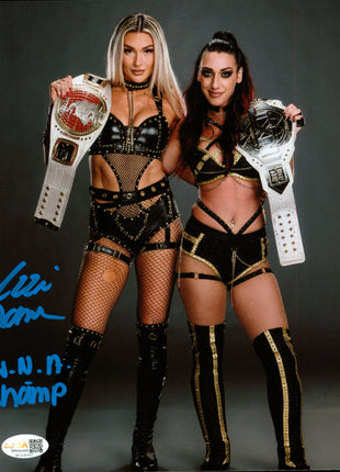 Izzi Dame signed 8x10 Photo (w/ JSA)