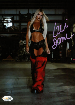 Izzi Dame signed 8x10 Photo (w/ JSA)