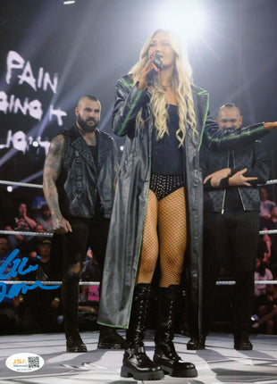 Izzi Dame signed 8x10 Photo (w/ JSA)