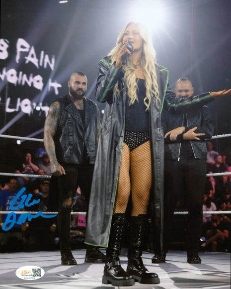 Izzi Dame signed 8x10 Photo (w/ JSA)