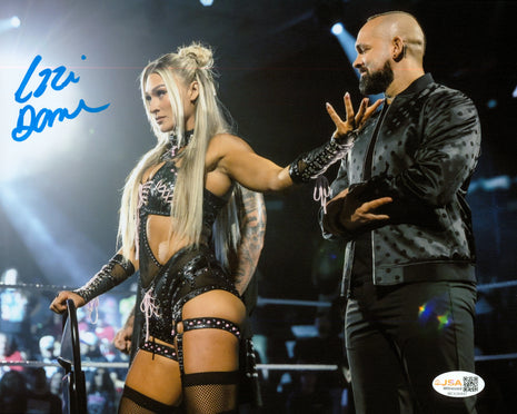 Izzi Dame signed 8x10 Photo (w/ JSA)