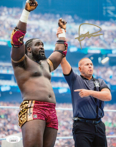 Oba Femi signed 8x10 Photo (w/ JSA)
