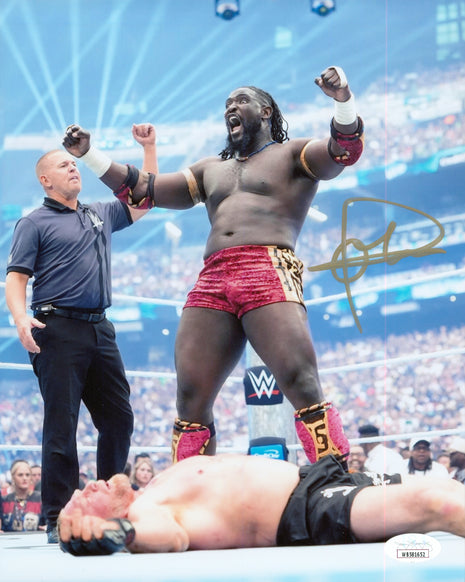 Oba Femi signed 8x10 Photo (w/ JSA)