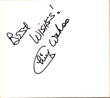 Wahoo McDaniel signed Japanese Shikishi Board
