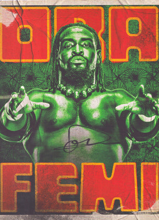 Oba Femi signed 11x14 Photo