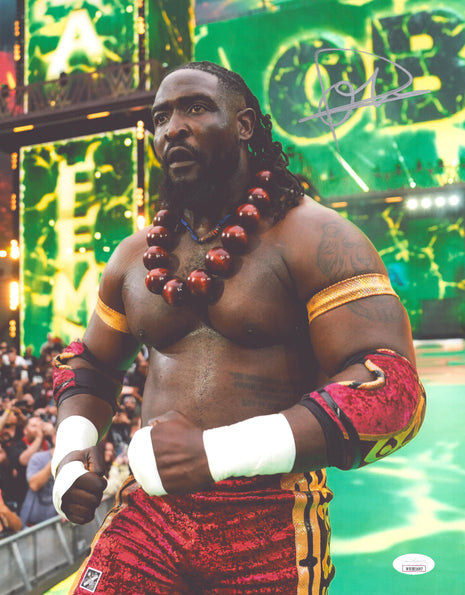 Oba Femi signed 11x14 Photo (w/ JSA)