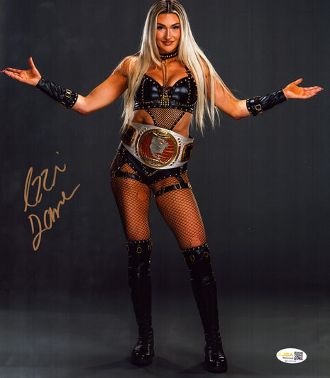 Izzi Dame signed 11x14 Photo (w/ JSA)