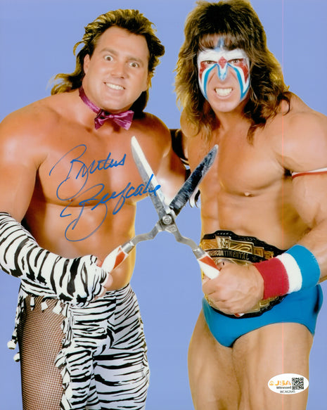 Brutus Beefcake signed 8x10 Photo (w/ JSA)
