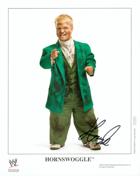 Hornswoggle signed 8x10 Photo