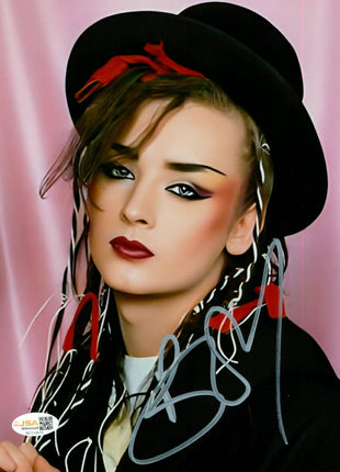 Boy George (Culture Club) signed 8x10 Photo (w/ JSA)