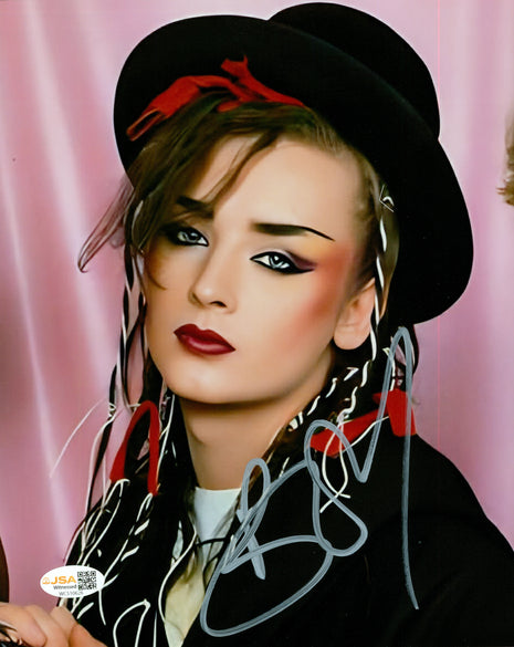 Boy George (Culture Club) signed 8x10 Photo (w/ JSA)