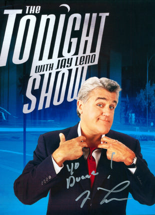 Jay Leno signed 8x10 Photo