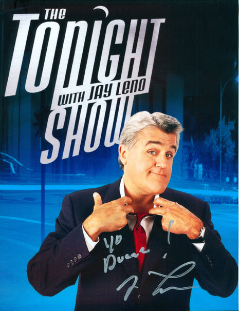 Jay Leno signed 8x10 Photo