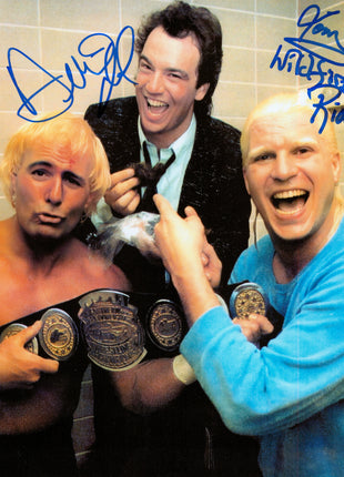 Austin Idol & Tommy Rich dual signed 8x10 Photo