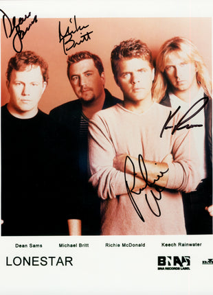 Lonestar signed 8x10 Photo