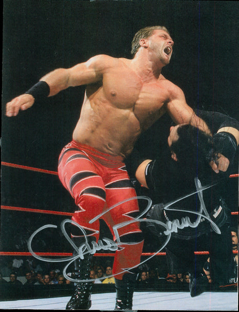 Chris Benoit signed 8x10 Photo