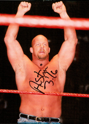 Stone Cold Steve Austin signed 8x10 Photo
