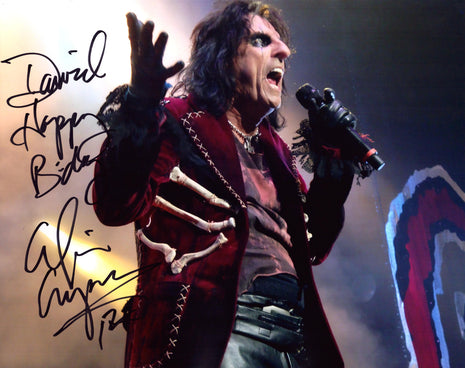 Alice Cooper signed 11x14 Photo