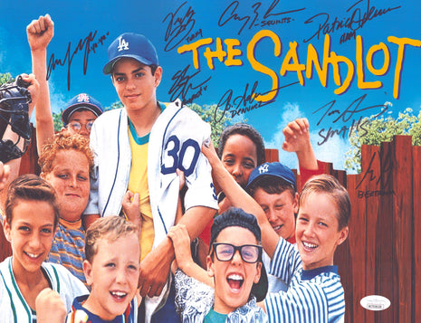 The Sandlot cast signed 11x14 Photo (w/ JSA)