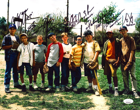 The Sandlot Cast multi-signed 11x14 Photo (w/ JSA)